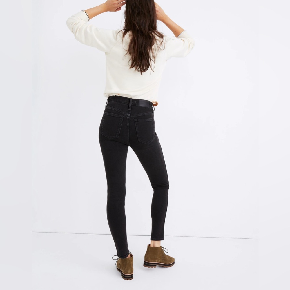 Madewell 10" High-Rise‎ Skinny Jeans in Starkey Wash Size 29 - Picture 2 of 11